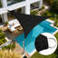 Toile d'ombrage triangulaire Amgo Customize - 200 g / m², blocage UV 95%-107141284-107141322