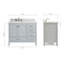 Ensemble de meuble-lavabo simple 43 po Cambridge-1096400023-1204696697-1204696701