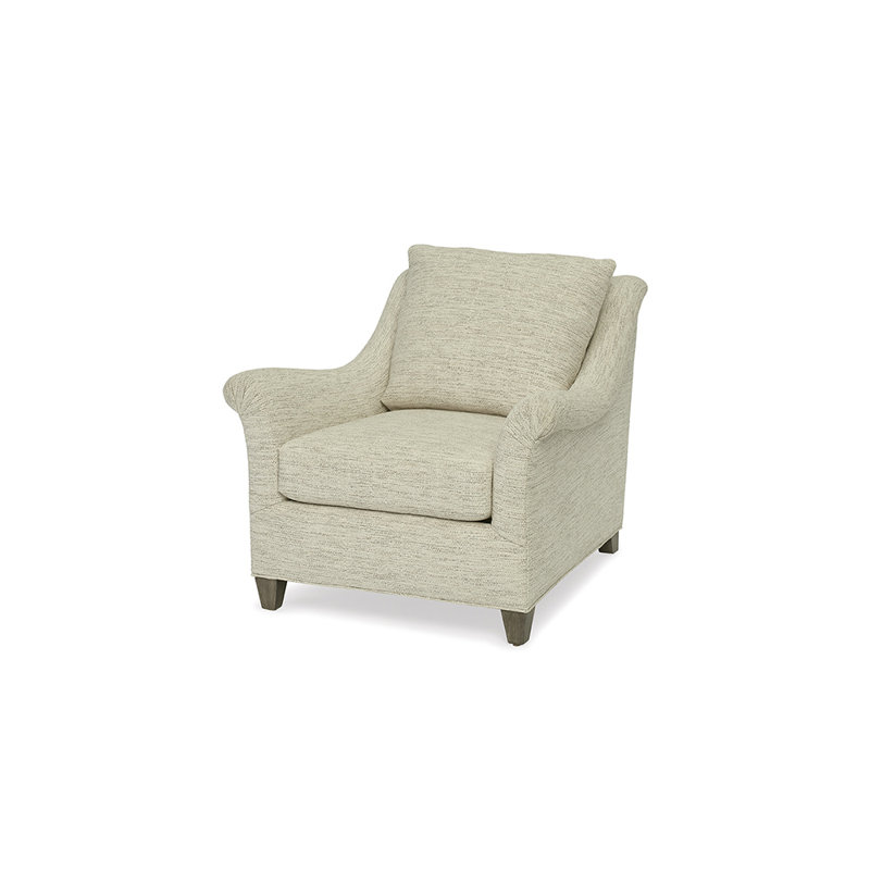 Grace Armchair, Banks Balsam, Ebony