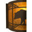 Rustic Lodge 1 - Light Flush Mounted Sconce