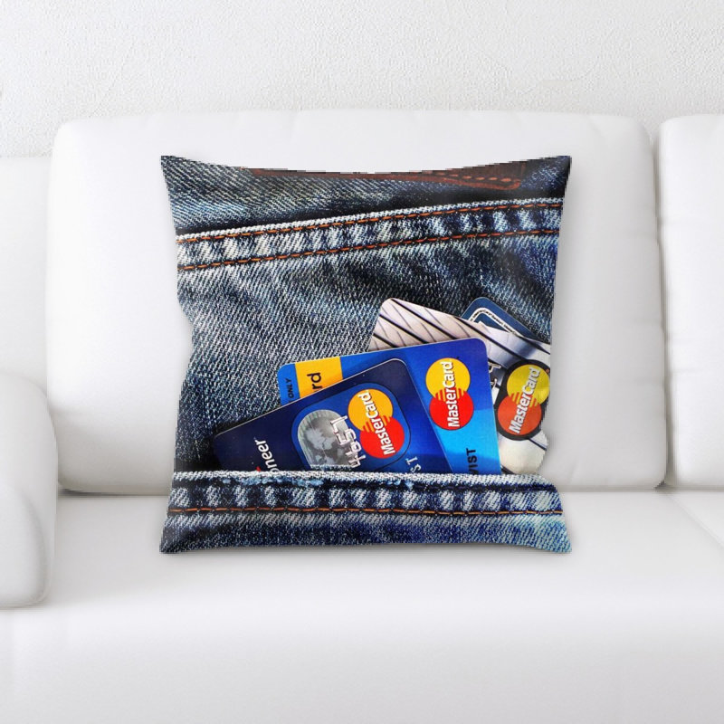 Coussin de carte de crédit