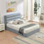 Lit plateforme tapissier avec rangement relevable-231838671-230536763