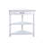 33.8'' Small Triangle Corner Table, Wood Corner Side Table For Small Spaces/ Living Room, 3 Tier End Corner Table With Solid Wood Legs-353810738