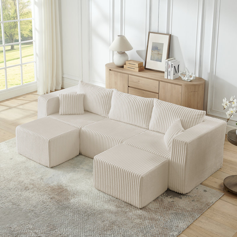 Canapé modulaire compact, Beige