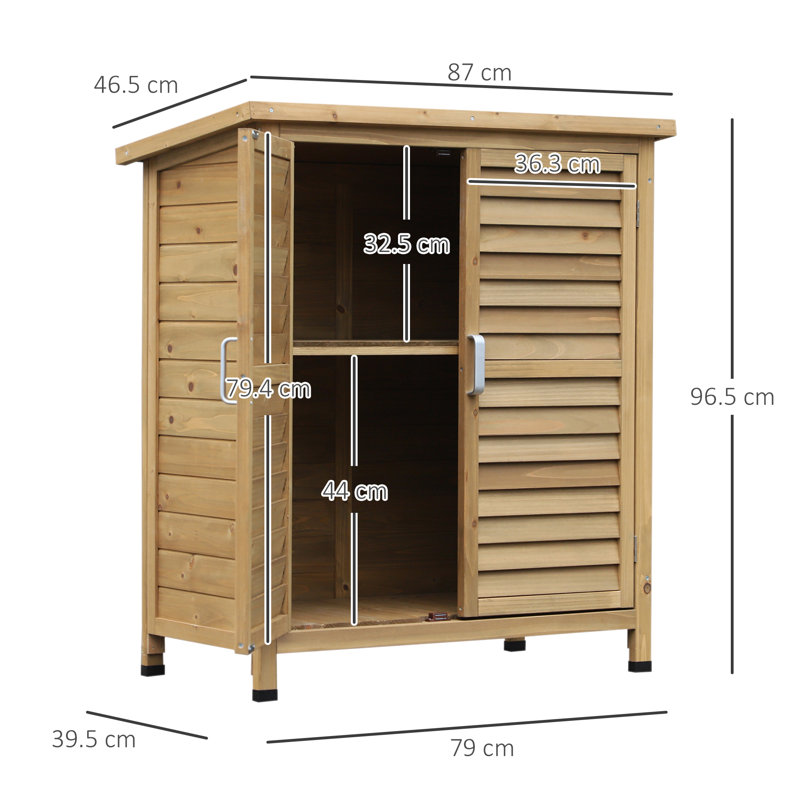 Garden Shed Wooden Garden Storage Shed