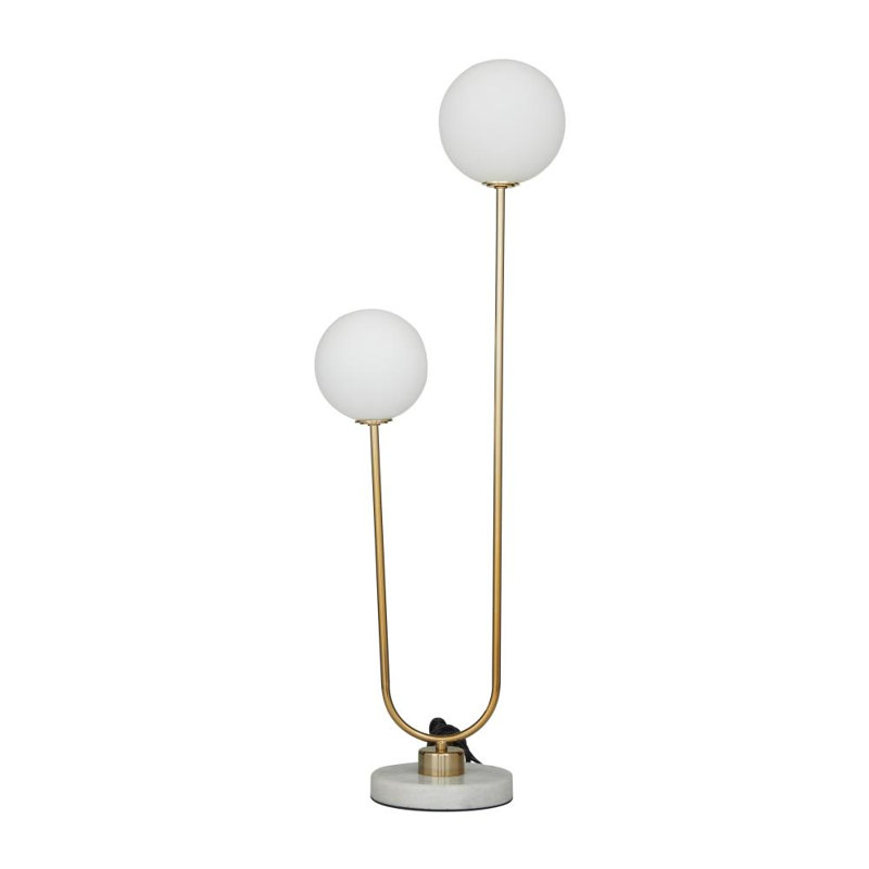 Lampe de table contemporaine Amrita, Doré