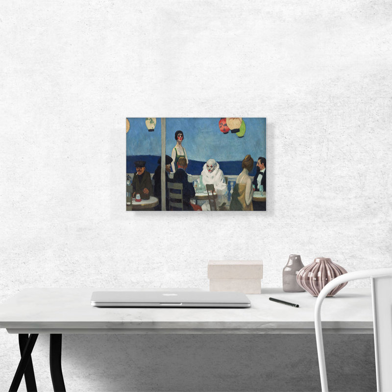 Soir Bleu - Impression, H 12 po x l 18 po x P 1,5 po