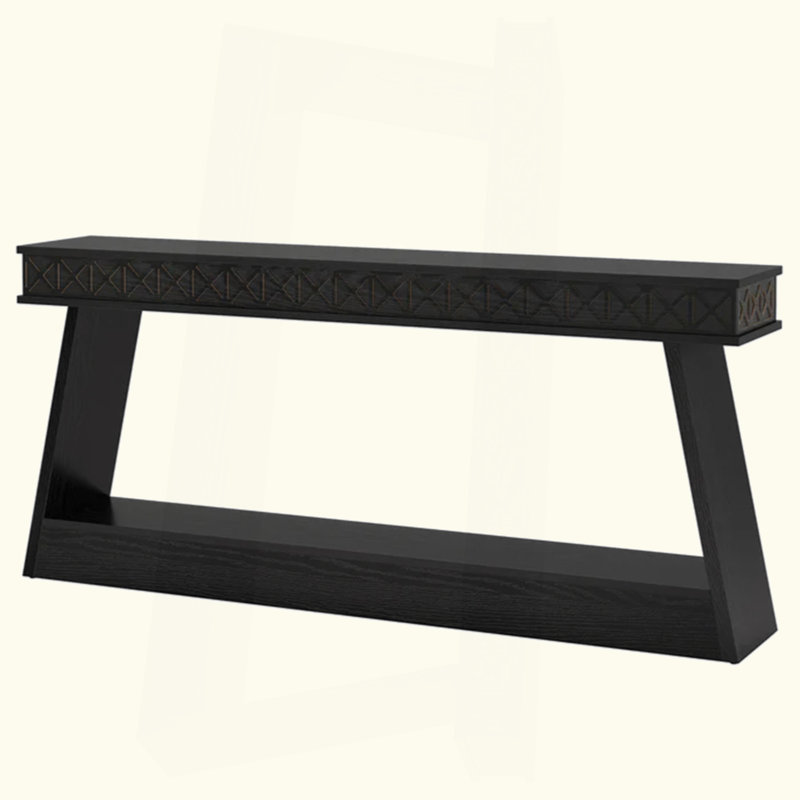 TV Stand,Entryway Table,Sofa Table,Console Table, Black