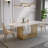 Brickley Metal Base Dining Table-15813819