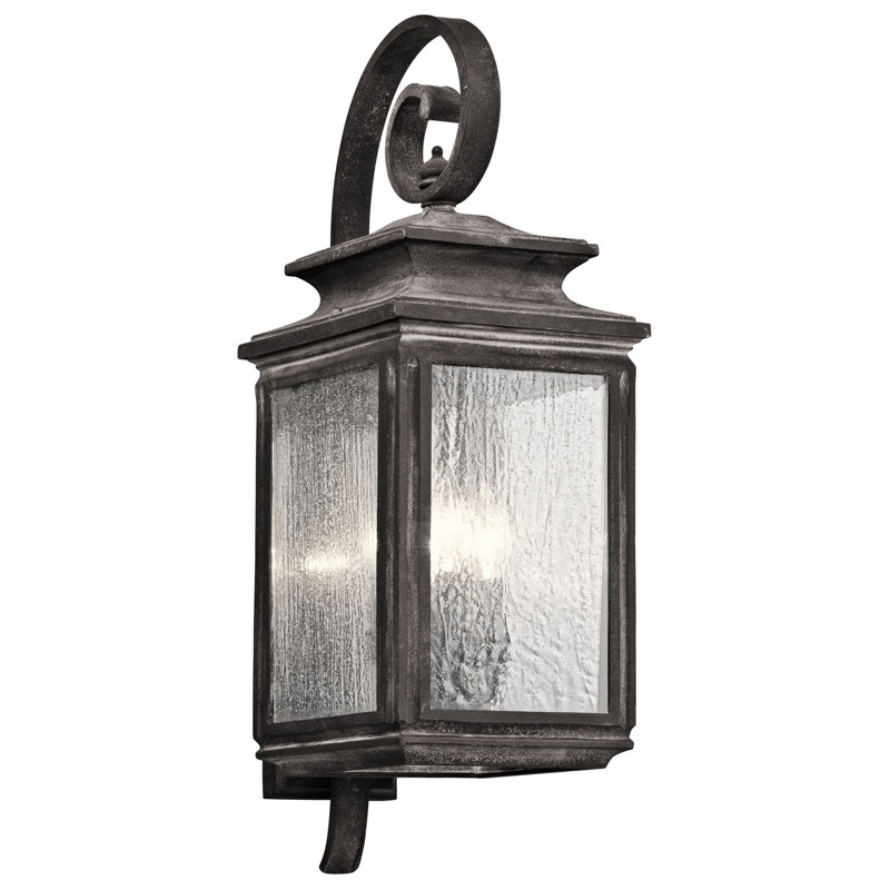 Lanterne murale d'extérieur Zincanna, H 26,25 po x l 9 po x P 14,75 po