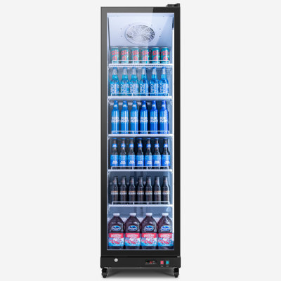 Réfrigérateur commercial pour boissons Yeego 12,26 pieds cubes avec porte vitrée