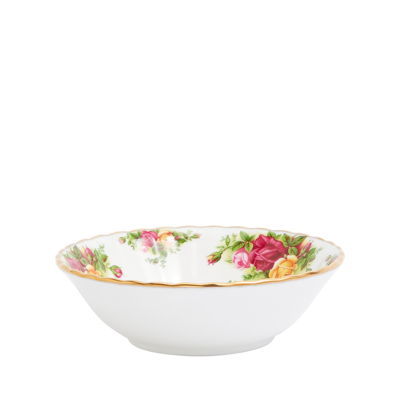 Royal Albert, Old Country Roses - 12 Piece Fine Bone China Dinnerware Set, Service for 4