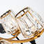 Lustre en cristal moderne 6 lumières Stodola