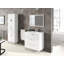 Multipurpose Cabinet Oxnard With 4 Doors And 1 Drawer, 60X29H182 Cm, Glossy White
