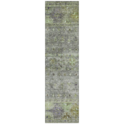  Machine Washable Indoor/Outdoor Chantille ACN1220 Rug