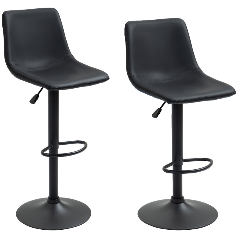 Tabouret pivotant à hauteur réglable, Gris rétro