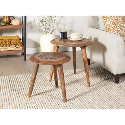 Bellanira Solid Wood Nesting Tables