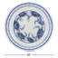 Blue Crab Enamelware Platter-566025327