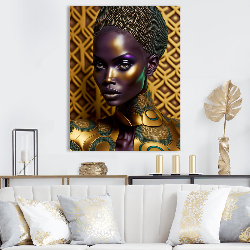 Décoration murale glamour Haleigha, H 40 po x l 30 po x P 1 po