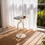 Table de bout ronde unique en métal avec plateau supérieur surdimensionné-1022901885-1022901872