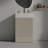 20" Striped Bathroom Vanity With Ceramic Sink-2037503948