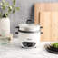 Ensemble cuiseur à riz et cuiseur à vapeur Aroma Pot-21252673-116416202