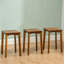 Carnell Solid Wood Accent Stool-415252400