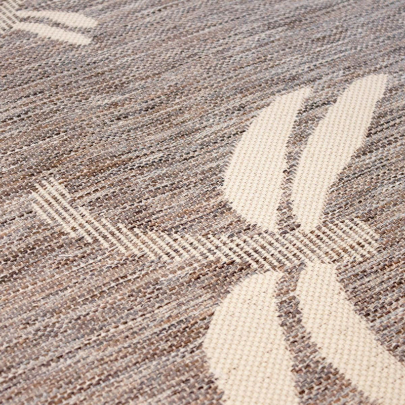 Arayah Abstract Indoor / Outdoor Area Rug, Round 120cm