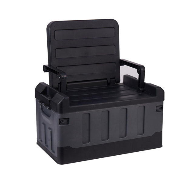 Stalwart Plastic Storage Tray Tote- Versatile Multiuse Caddy with Attached  Portable Handle 