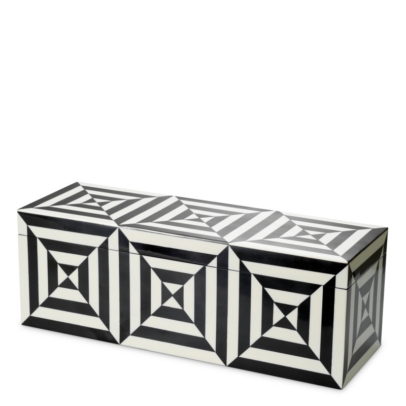Box Hawtrone Black White