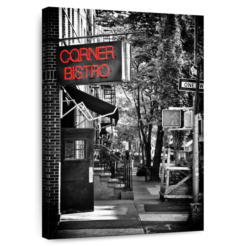 Aime Corner Bistro et West Village Manhattan, H 39 po x l 26 po