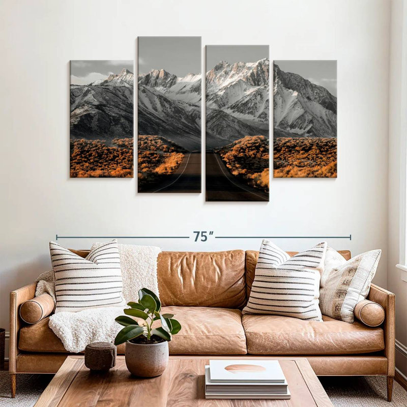 The Road Through Orange, 42" H x 68" W