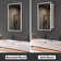 Cynethia Surface/Recessed Mount Medicine Cabinet with Mirror and 3 Adjustable Shelves, Rounded Edge, LED Lighting, Fog-free