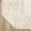 Tapis texturé en mélange de bois ivoire / beige Azaiah-1820925969