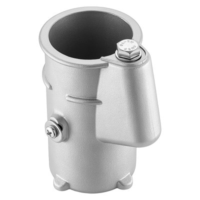 Trousse d'ancrage pour rampe de piscine, acier inoxydable 316, pour piscines enterrées. Comprend des ancrages d'échelle et une rosace compatibles avec les rails de 47,6 mm (1-7/8 po) de diamètre extérieur. Solution de montage durable pour béton. Couleur argent.