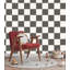 Papier peint texturé non-tissé à carreaux gris anthracite 57 pi.-1175973188