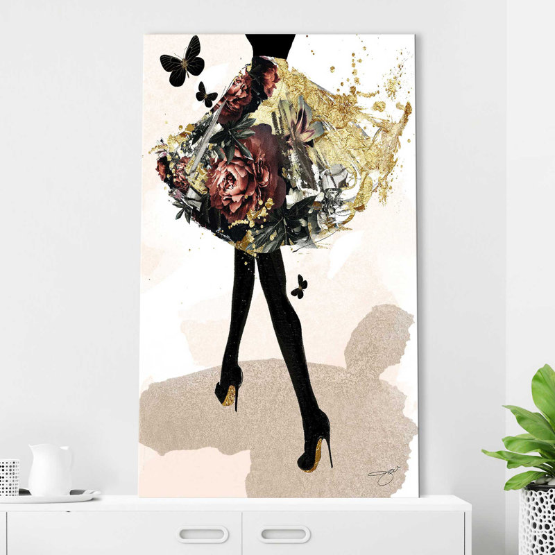 Walk Away 2 (Vertical) by By Jodi - Print on Canvas, Wrapped Canvas, 60" H x 36" W x 1.5" D