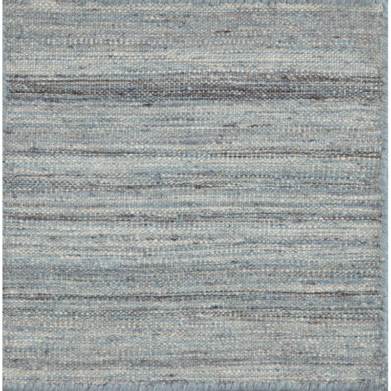 Textures Wool Striped Area Rug, Rectangle 6' x 9'