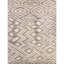 Hand Knotted Geometric Area Rug in Beige/Gray/Brown-949956785