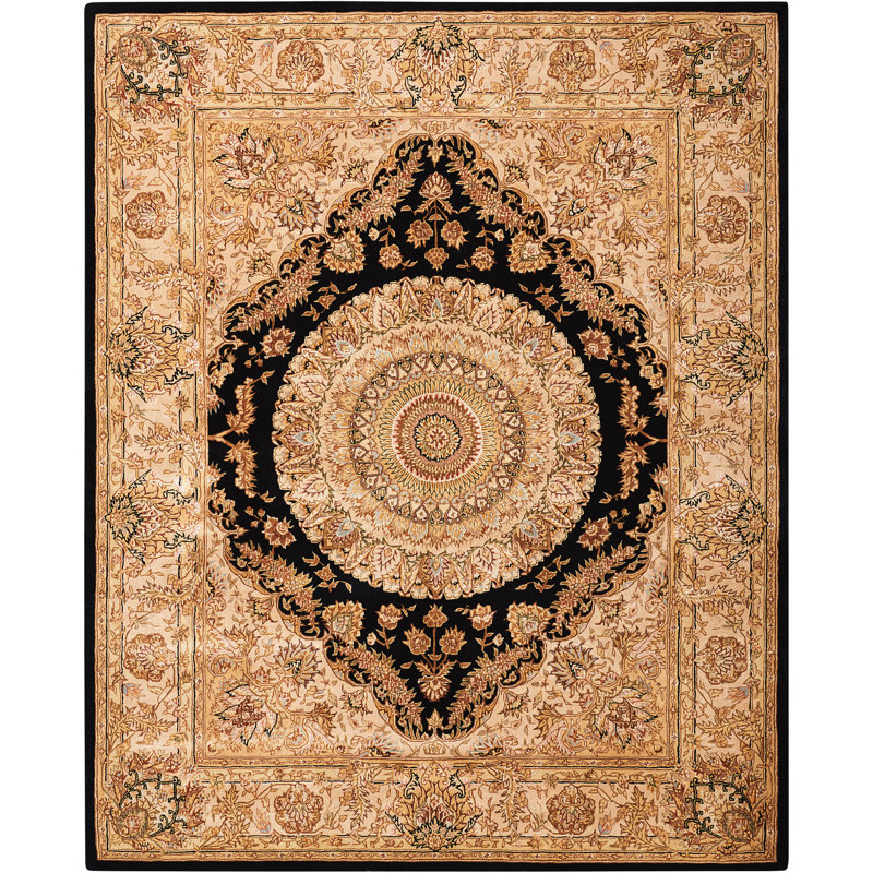 Boothwyn Wool Oriental Indoor Rug, Rectangle 2'6" x 4'