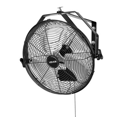 Ventilateur de garage mural 14 pouces 3 vitesses