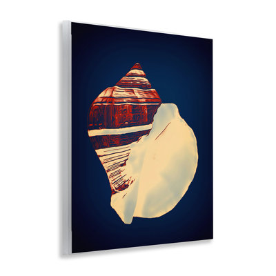 «Fibre Conch on Blue», art mural par Graffi *ee Studios
