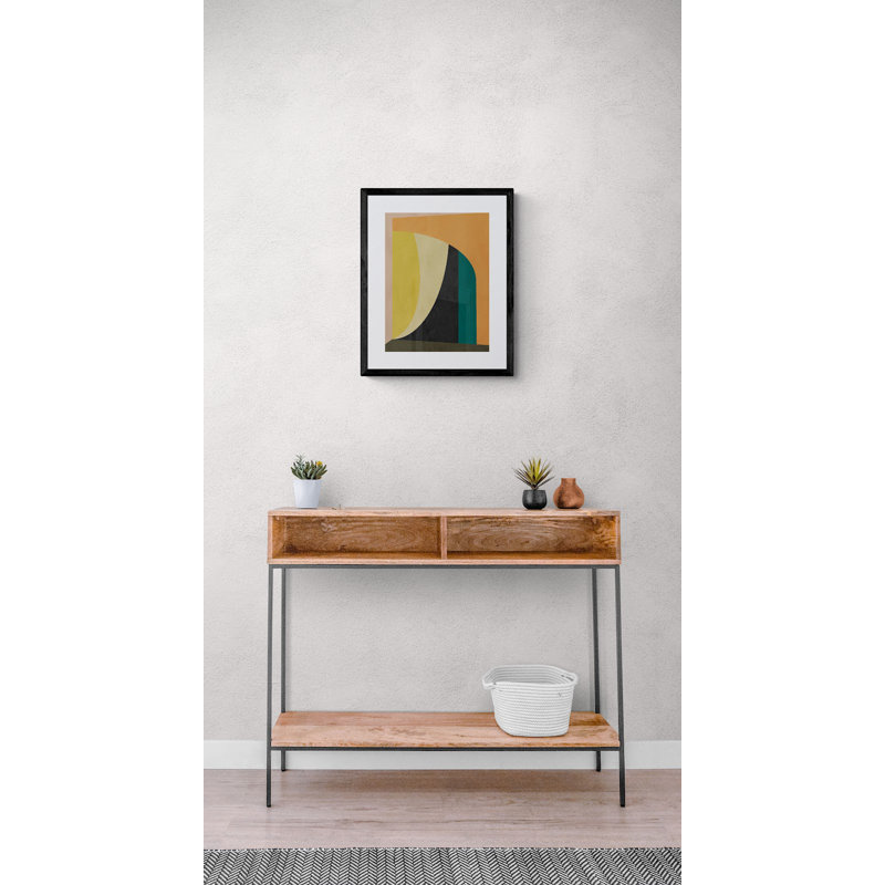 Portal by Angel Estevez, Black Framed Paper, 21.25" H x 17.25" W