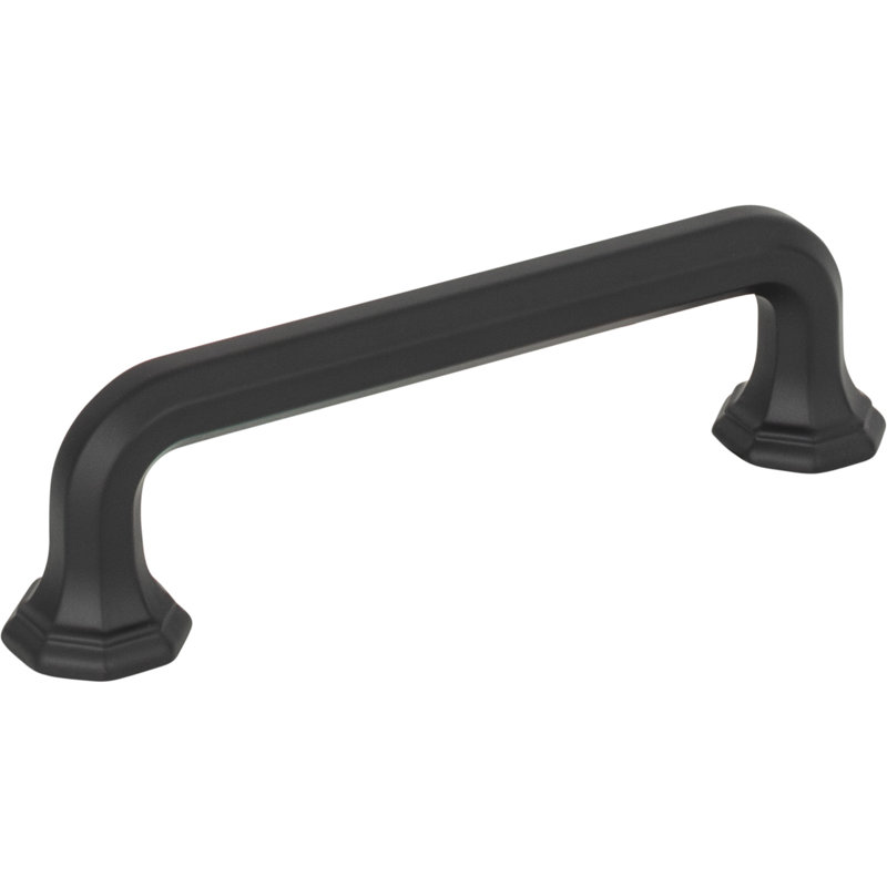 Matte Black Brushed Nickel Traditional Bar Handle Pull
