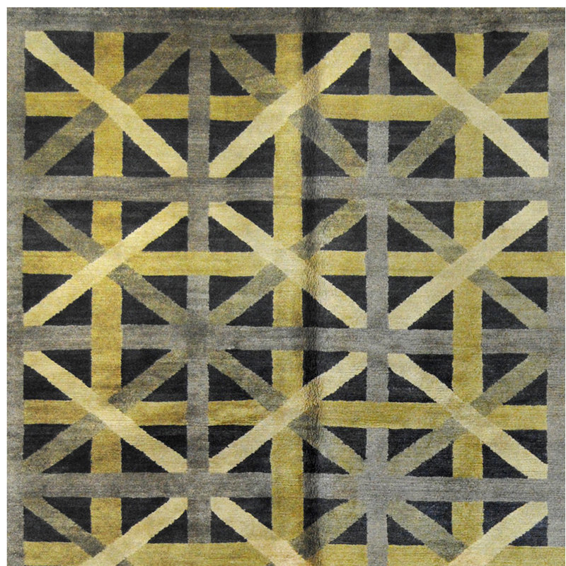 Tapis tibétain fait à la main Indo