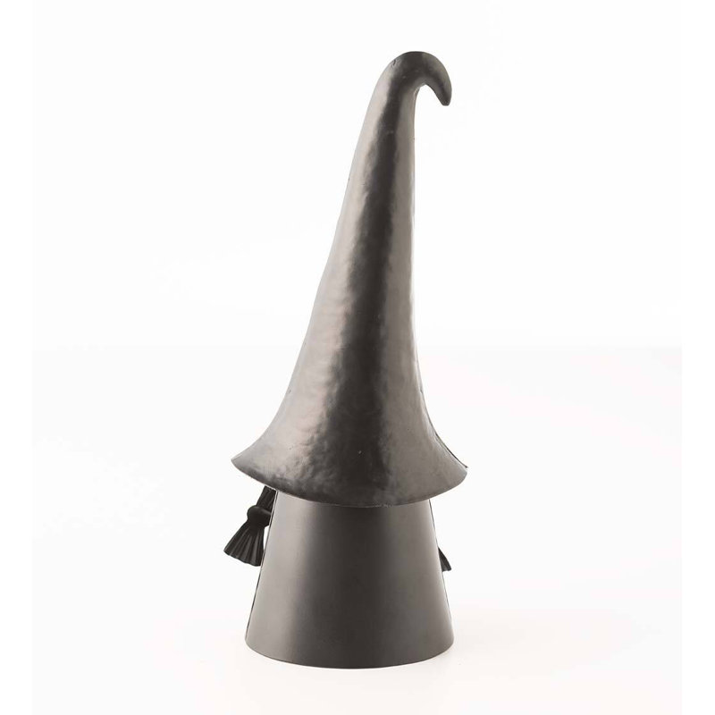 Witch Gnome Figurine, Black