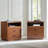 Gatewood Mid-Century 29'' H End Table Pull-Out Tray With USB And LED Light-33493376