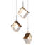 Lustre fantaisie à DEL 3 lumières Zeinab