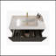 Meuble-lavabo flottant rayé en chêne noir brossé de 36 po avec lavabo en céramique blanche Etna, conception moderne et fonctionnelle pour votre salle de bain.