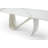 9087 Ceramic Extendable Dining Table – White